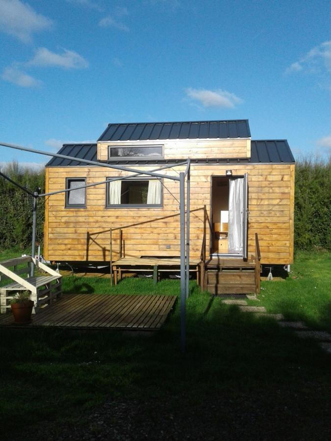Tiny House Sur La Presqu'Ile Sauvage Hotell Lanmodez Exteriör bild